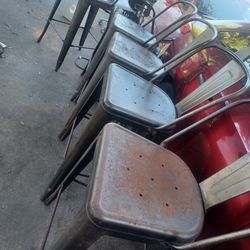 Bancos Altos Para Barra De Metal