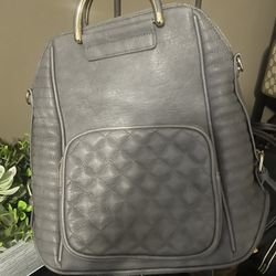 Gray Back Pack 