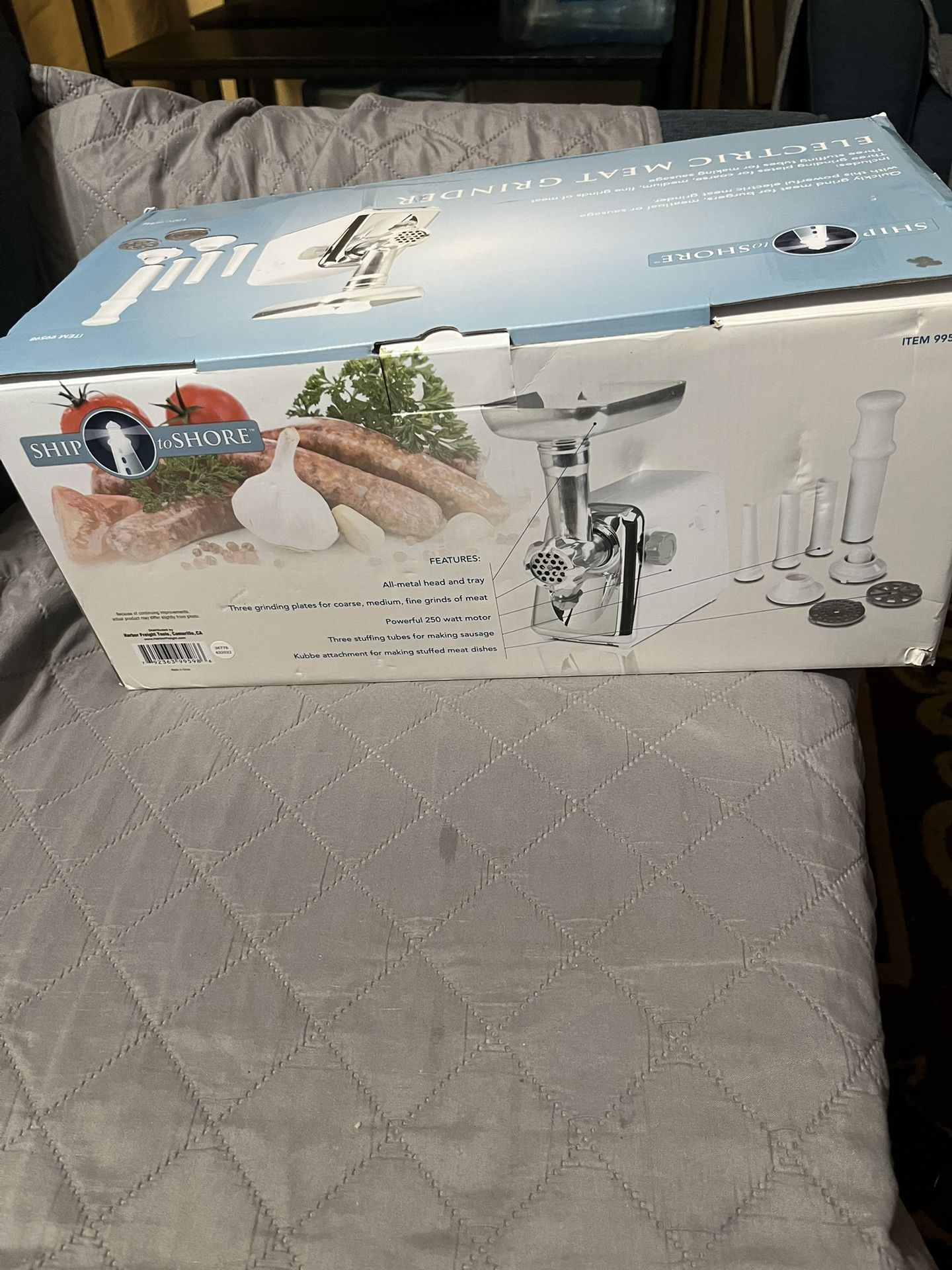 Brand new meat grinder