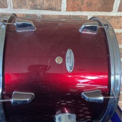 Percussion Drum Set Burgundy 