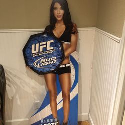 UFC Arianny Celeste life size cardboard cut out