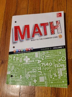 $5 Math Workbook for 7th Grader BRAND NEW