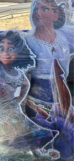 Encanto sisters  cutouts props