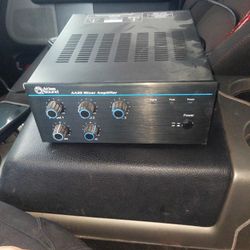 Atlas Sound AA35 MIXER AMPLIFIER