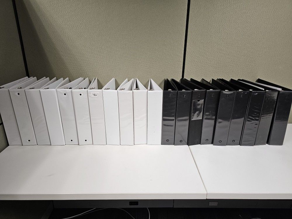 2" Binder @ $2 Each