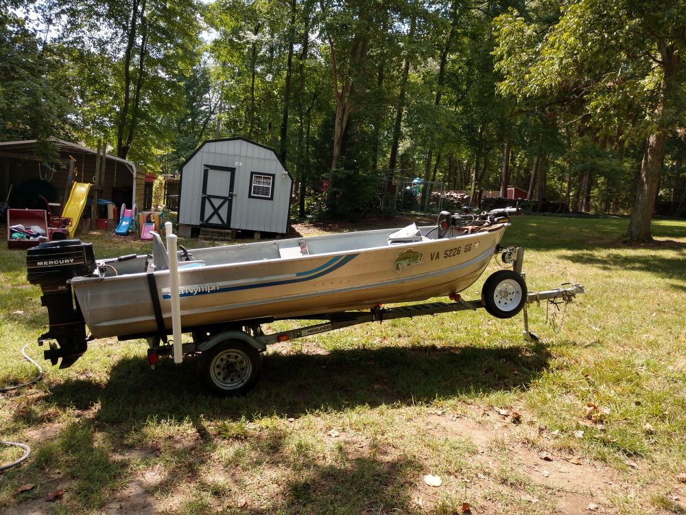 14 ft aluminum boat Sea nymph