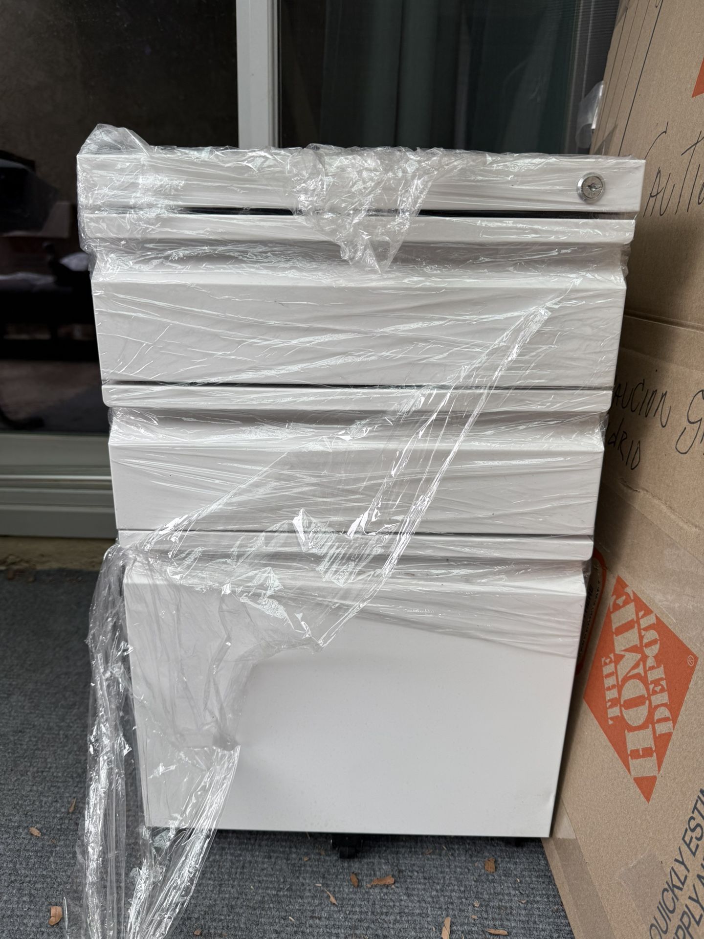 White File Cabinet