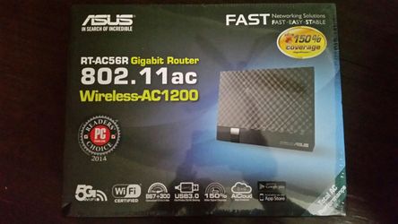Asus RT-AC56R dual-band AC1200 gigabite