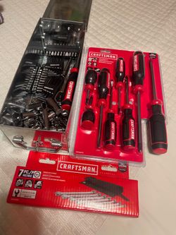 Brand new Craftsman tools , Metal box included, ready for pick up