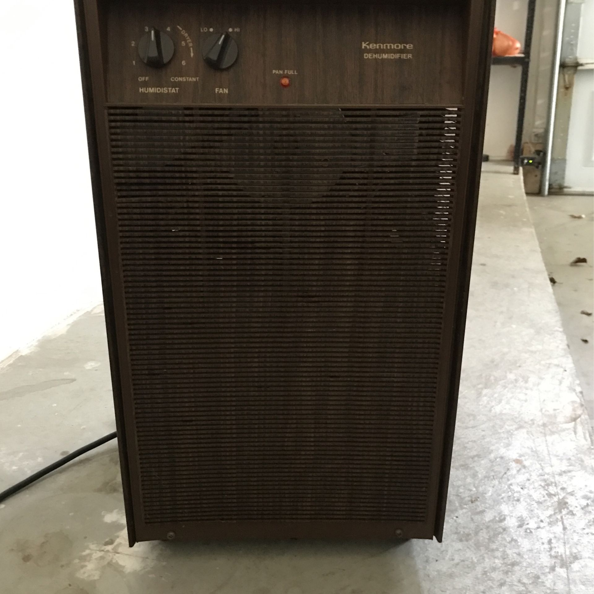 Kenmore Dehumidifier Non Working