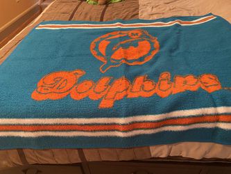 Miami Dolphin Blanket