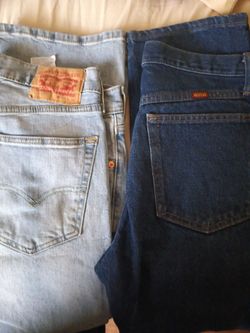 2 Pantalónes de mezclilla 32x 30   (both for 17)