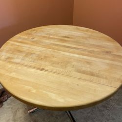 Butcher Block Table