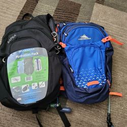 Kapka And High Sierra Hydration Water Backpacks