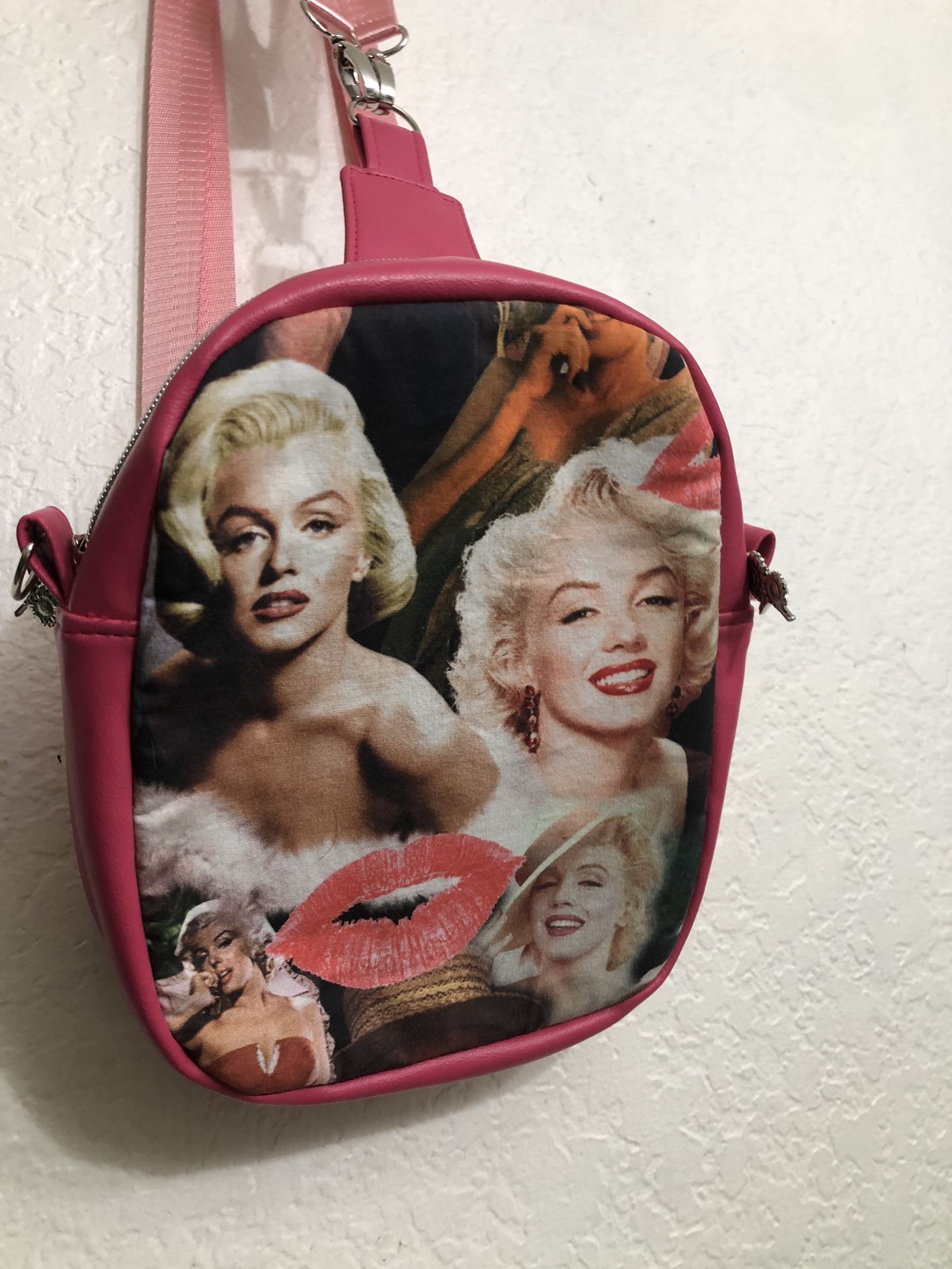 Pink Marilyn Moore Backpack