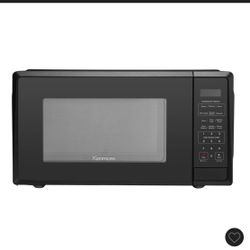 1.1 cu ft Microwave Black: Countertop Oven, 1000W