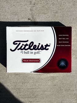 Titleist Tour Distance Balls