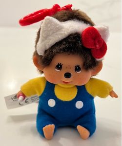 Monchhichi x Hello Kitty Costume Keychain