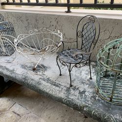 Add Flowers Or Plants For A Festive Look- Garden Art\Great Sell Coming This Weekend.