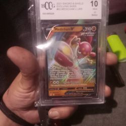Pokemon Card Medicham V Near Mint 10 Or Better