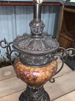 Vintage Exotic Lamp