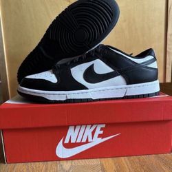 Nike Dunk Low Black White Panda Size 13 Brand New 