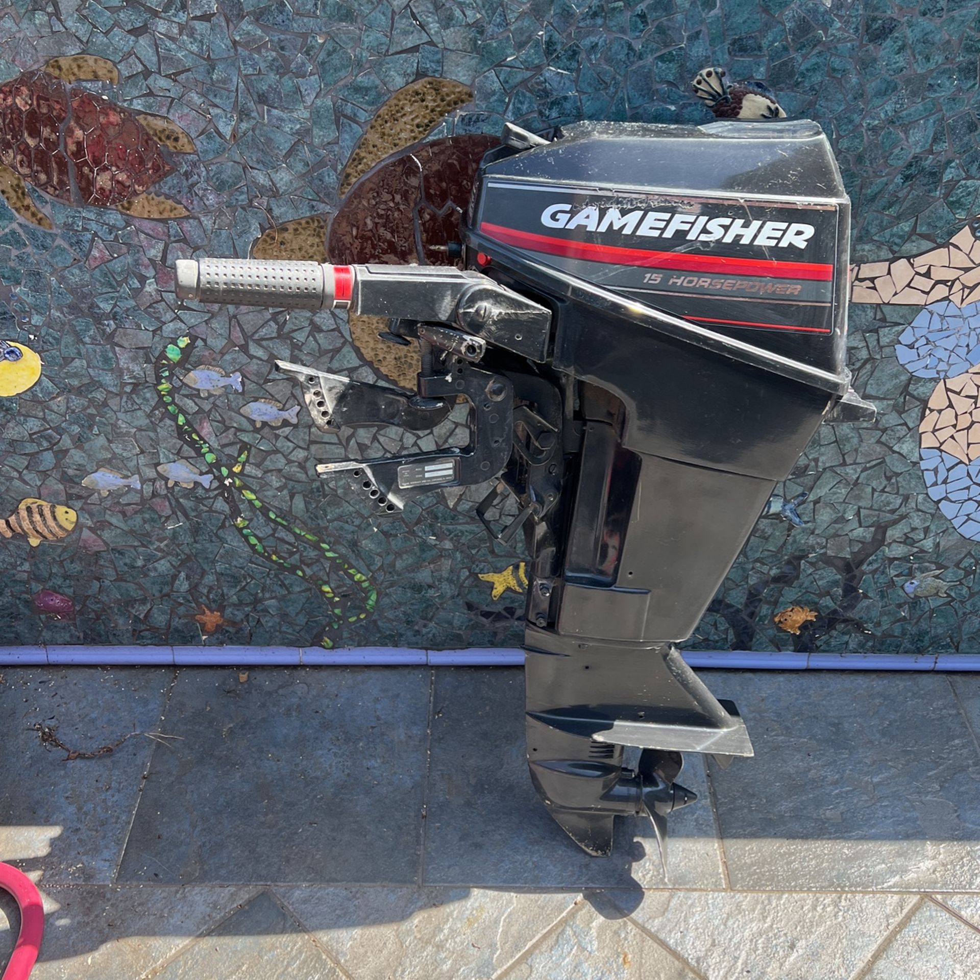 1990s Gamefisher 15 HP Outboard Boat Motor for Sale in Irwindale, CA