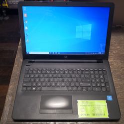HP 15-BS020WM 15" Touch Screen Laptop - Intel Pentium N3710, 4GB RAM, 256GB SSD, Windows 10