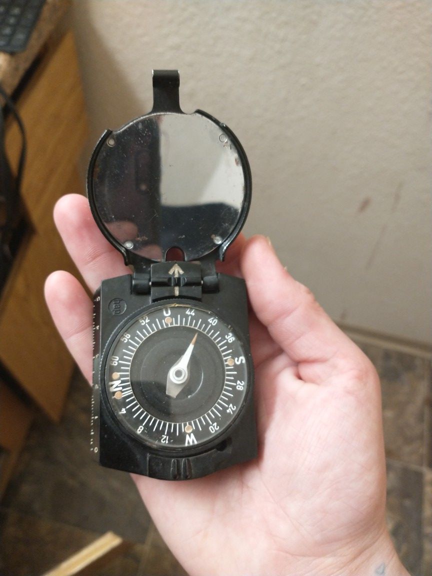 German (Wehrmacht) (HAP) WW2 Compass (authentic & very rare)