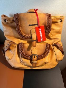 Montana West Leather Backpack NEW