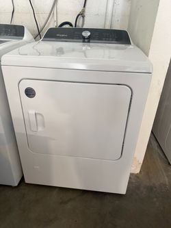 Whirlpool White Front-Load Dryer