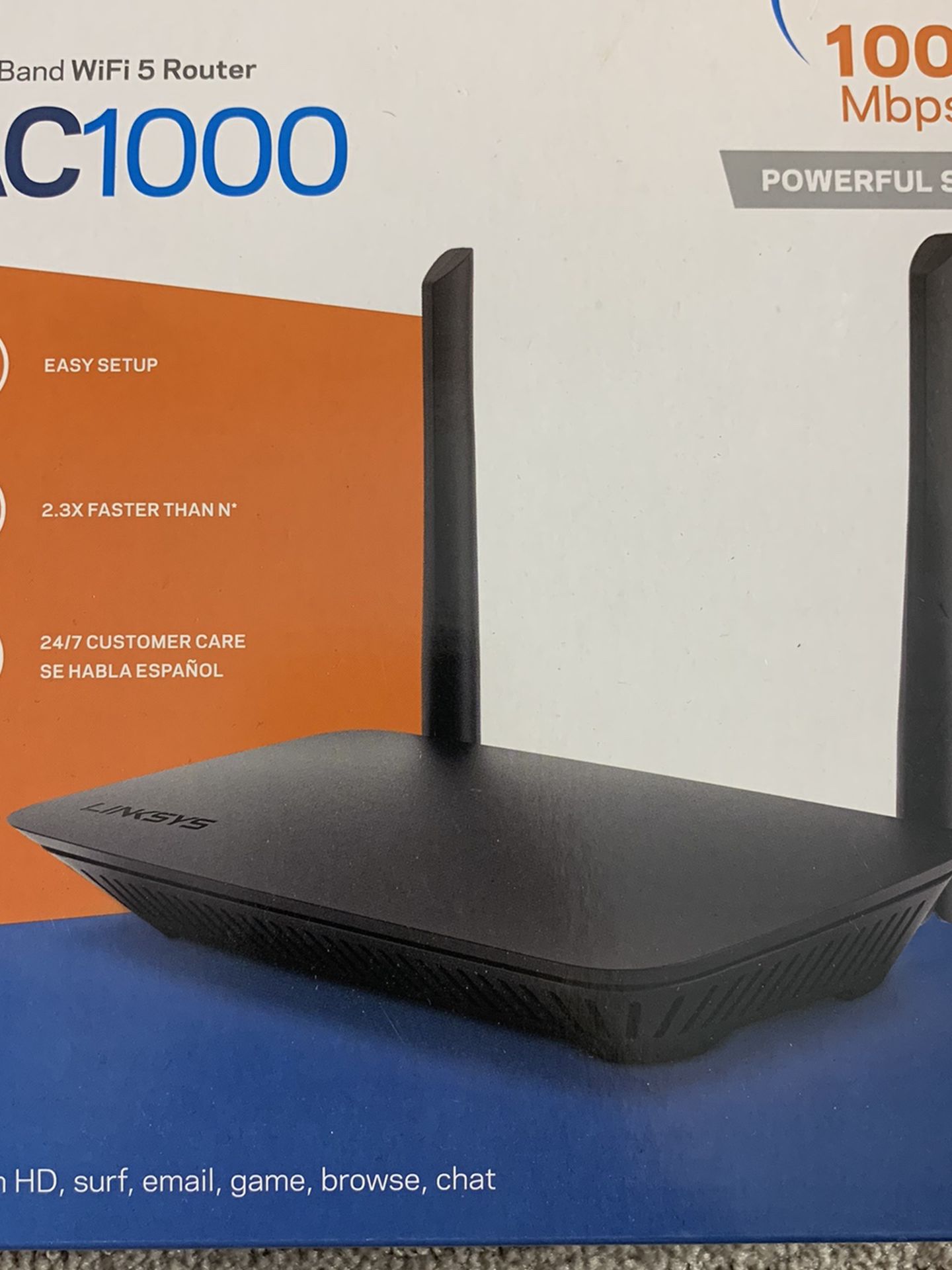 Linksys Wife Router Dual Band Ac1000