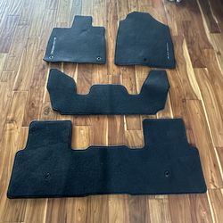 Brand New OEM Honda Pilot Black Edition Carpet Floor Mats – Full Set