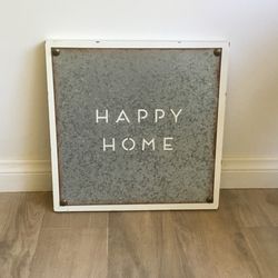 Happy Home Sign