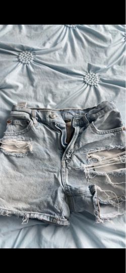 American Eagle Distressed Denim Shorts