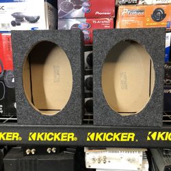6X9 Single Speakers Boxes New Nuevas