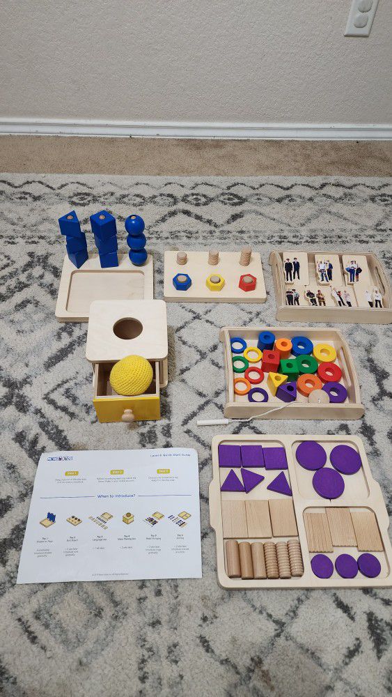 Level 6 Montessori Play Set (Monti Kids) 