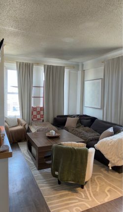 4 Piece Lola Sectional Couch in Charcoal grey