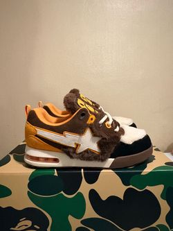 A Bathing Ape Flip Sta Baby Milo Brown