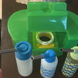 Mouse Hamster House Habitat Water Bottle Food