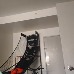 Powerade Electronic Basketball Set Up