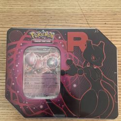 Team Rocket Tin: Mewtwo Ex Pokemon Destined Rivals