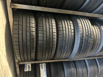 SET OF TIRE 205 65 16 MICHELIN 85% LIFE