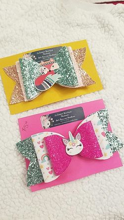 Hand made hair bows
