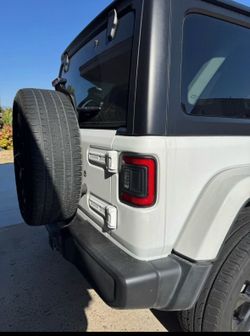 Oracle Flush Mount LED Tail Lights; Black Housing; Red Clear Lens (18-26 Jeep Wrangler JL) Item J165775-JL