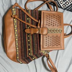 Small Backpack Purse 