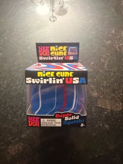 Nee Doh Nice Cube Swirlin’ USA