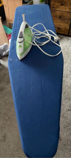 Ironing board and iron box