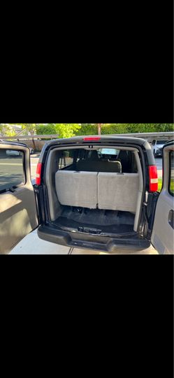 Chevy Express Back Row Seats