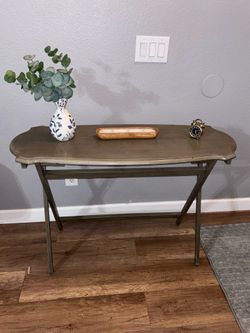 Folding Console / Sofa Accent Table (North Peoria